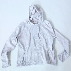Athleta Light Gray Hoodie
